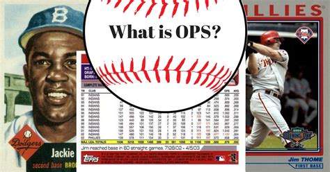 Let’s compare: <b>OPS</b>: Combines on-base ability and power hitting. . Ops baseball stats